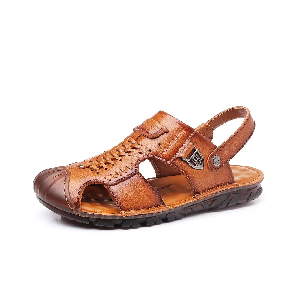 KACHILANG Beach Sandals Men's Yellow/Black
