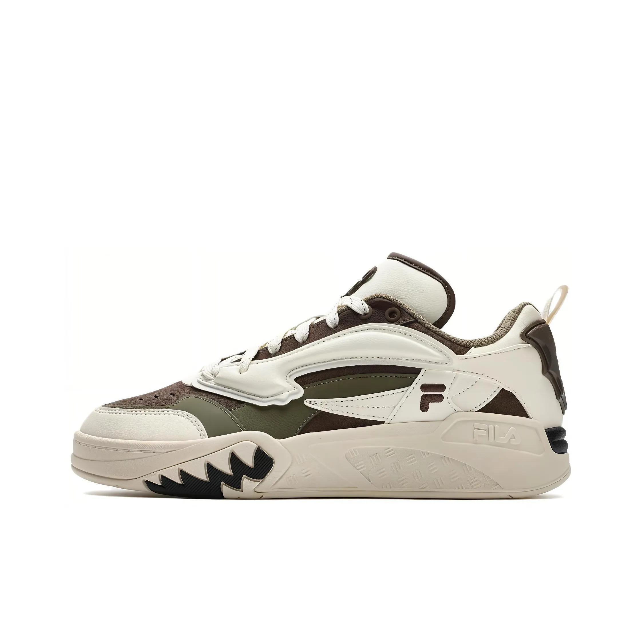 FILA FUSION DESPERADO LOW Бейсбольная обувь Низкий топ Баскетбольные кроссовки Мужской Белый