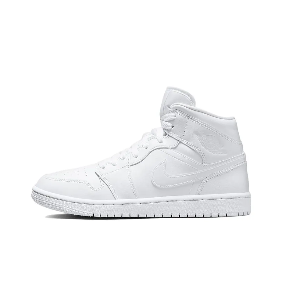 Jordan Air Jordan Mid Triple White 2022 Women's