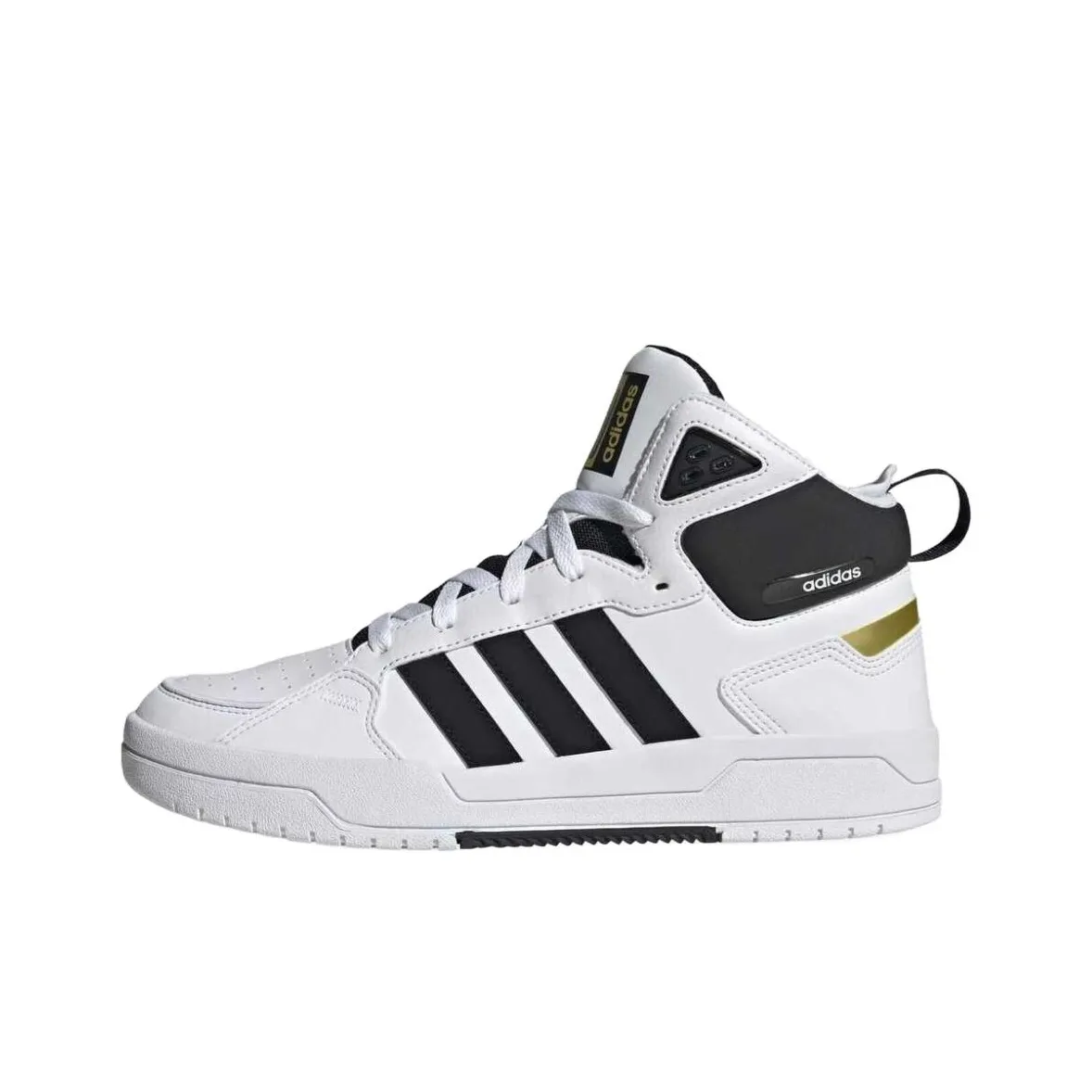 100DB Adidas Neo Mid 'White Black'