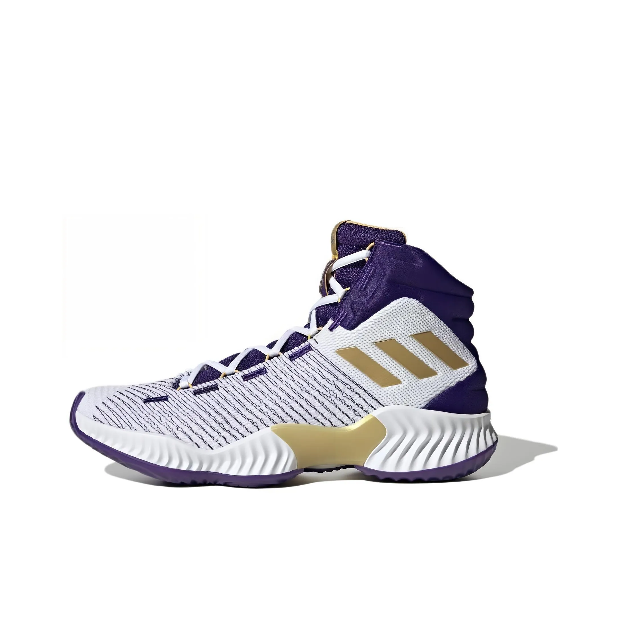 Adidas Pro Bounce 2018 'White Purple'