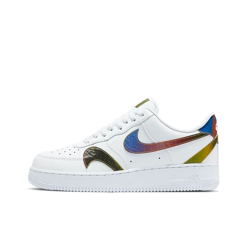 Nike Air Force 1 Low Misplaced Swooshes White Multi
