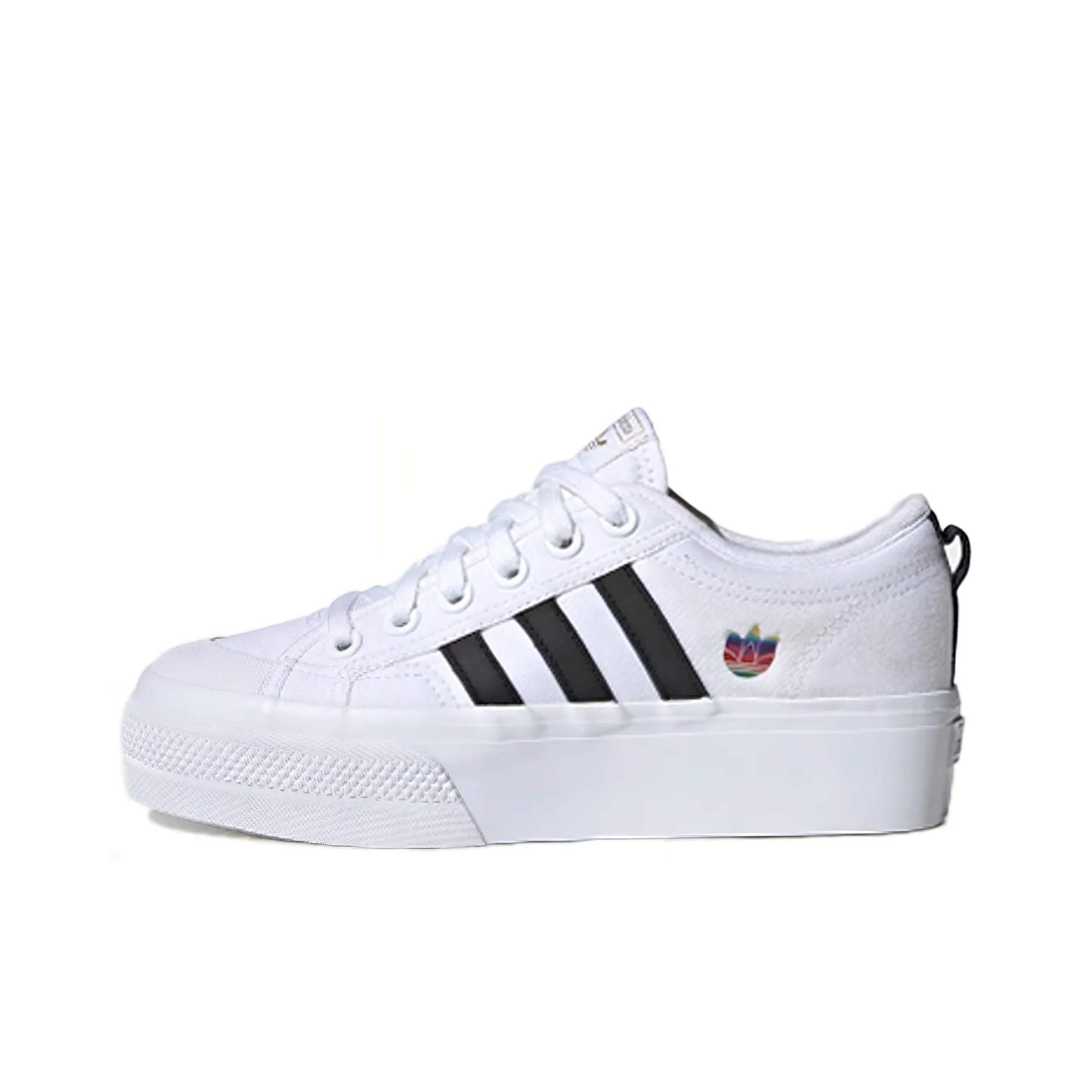 Adidas Originals Nizza Platform 'Colorful Trefoil' Women's