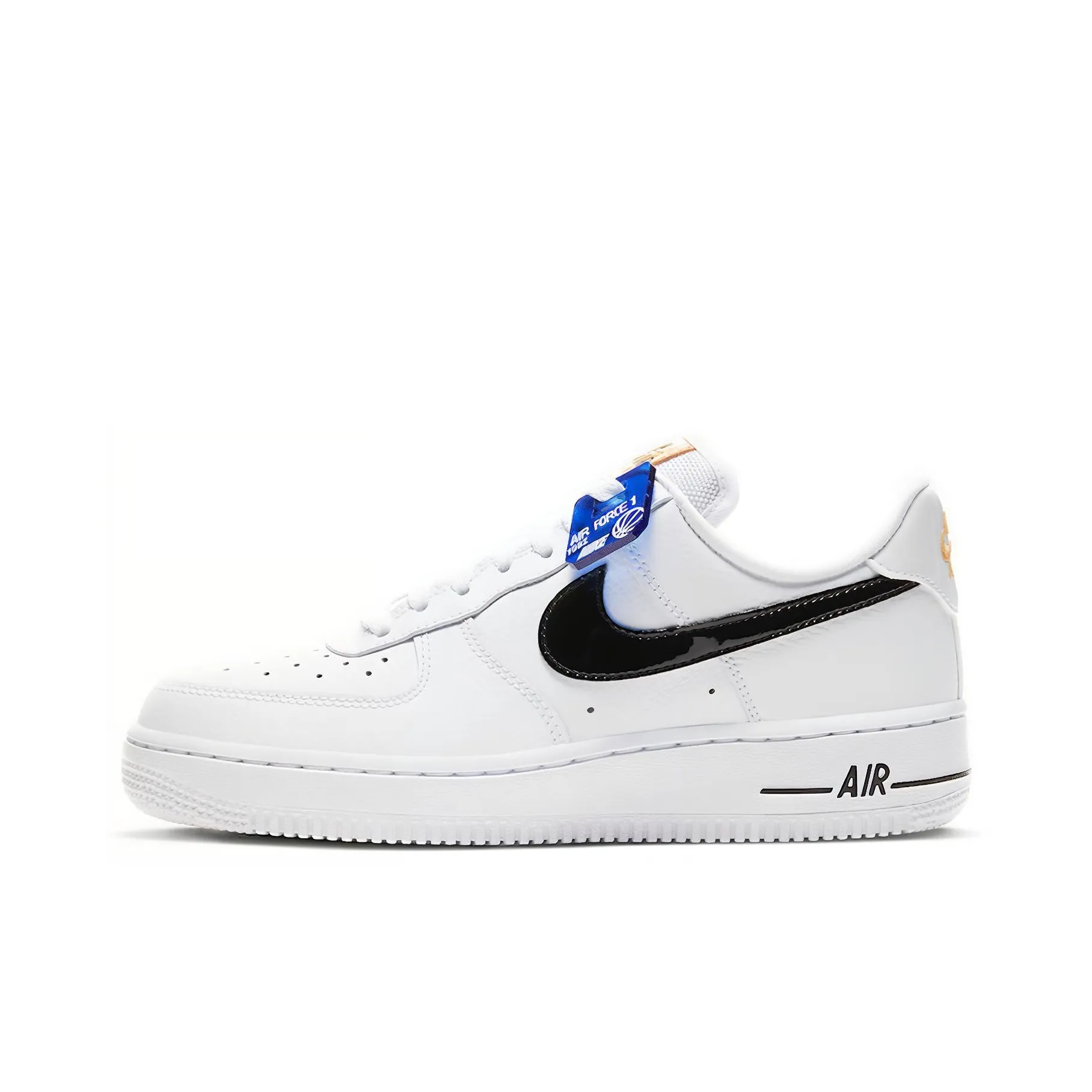 Nike Air Force 1 SE Low Топ Скейтборд Кроссовки Женские Белые Апельсиновые