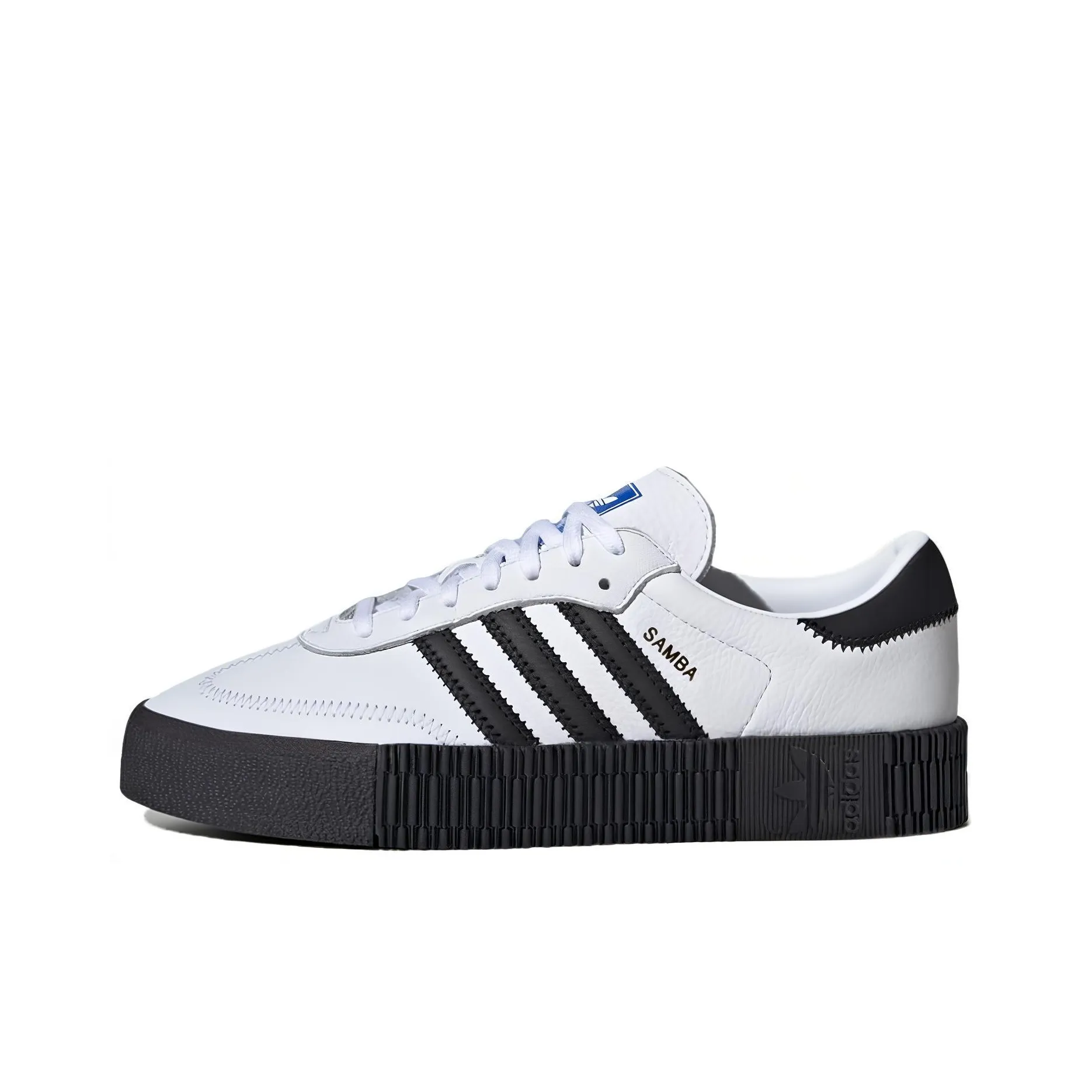 Adidas Originals Sambarose Low Топ Скейтборд Кроссовки Женские Черный Белый