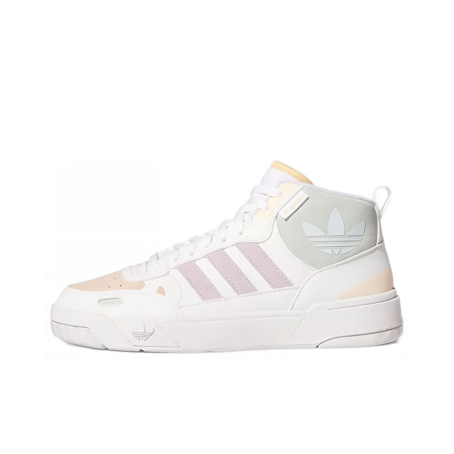 Adidas Originals Post Up Slip Resistant Abrasion Resistant Легкий MID Топ Кроссовки для скейтбординга Женские Белые