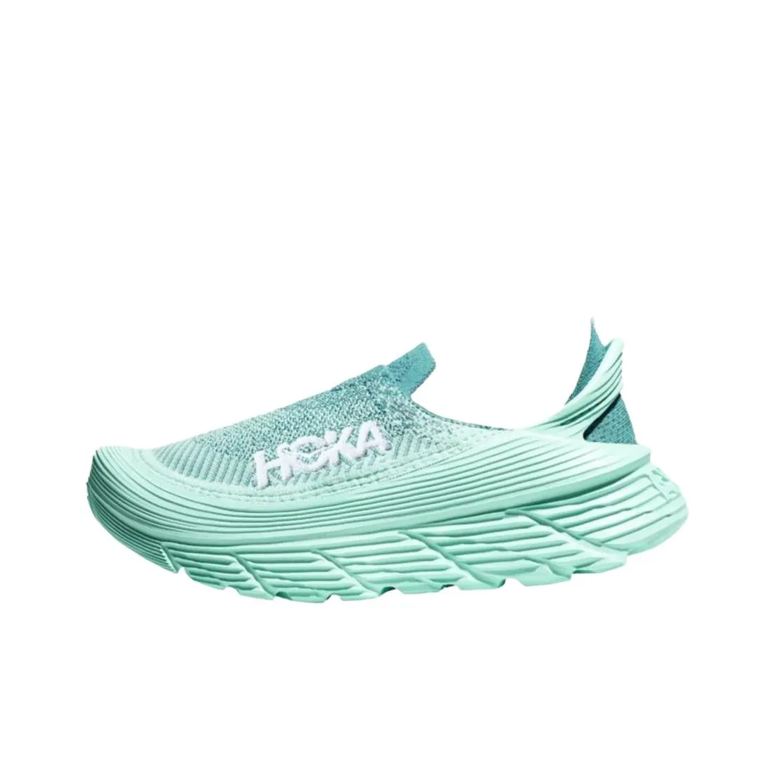 HOKA ONE ONE Restore Амортизация Низкий Топ Беговые кроссовки Унисекс Azure