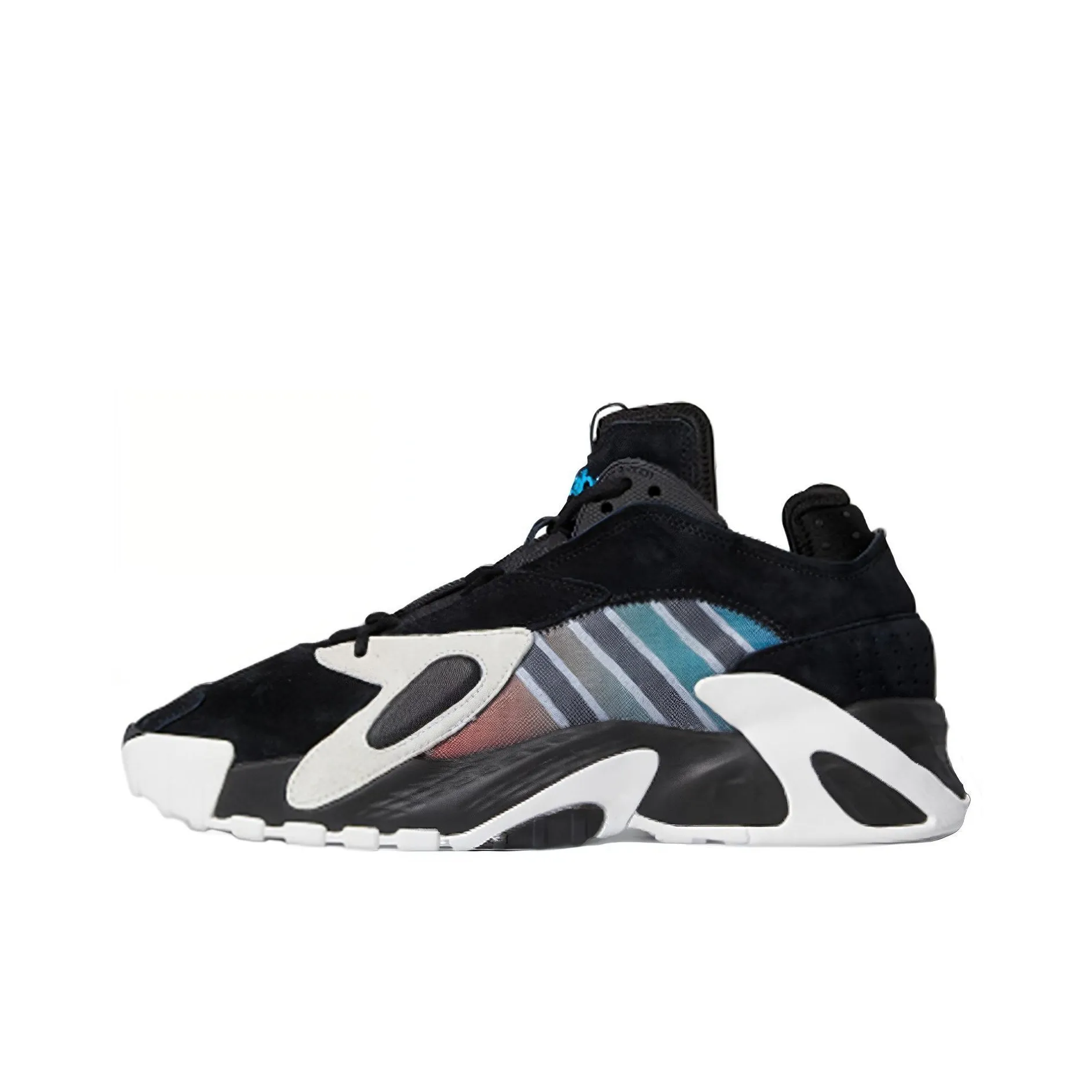 Adidas Streetball Black Bold Aqua