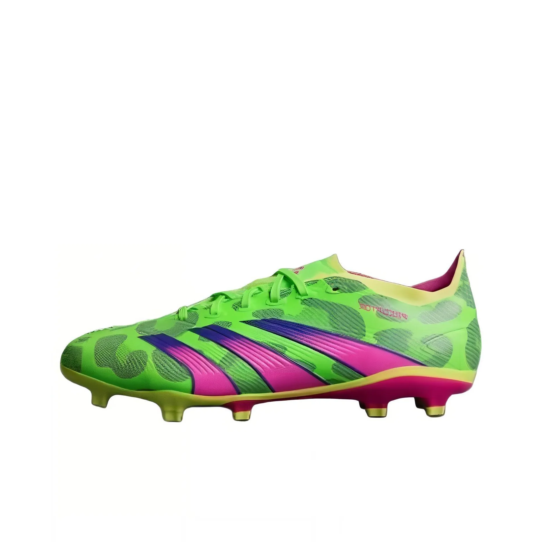 Adidas PREDATOR LEAGUE Soccer Shoes Unisex Low Top Green/Pink
