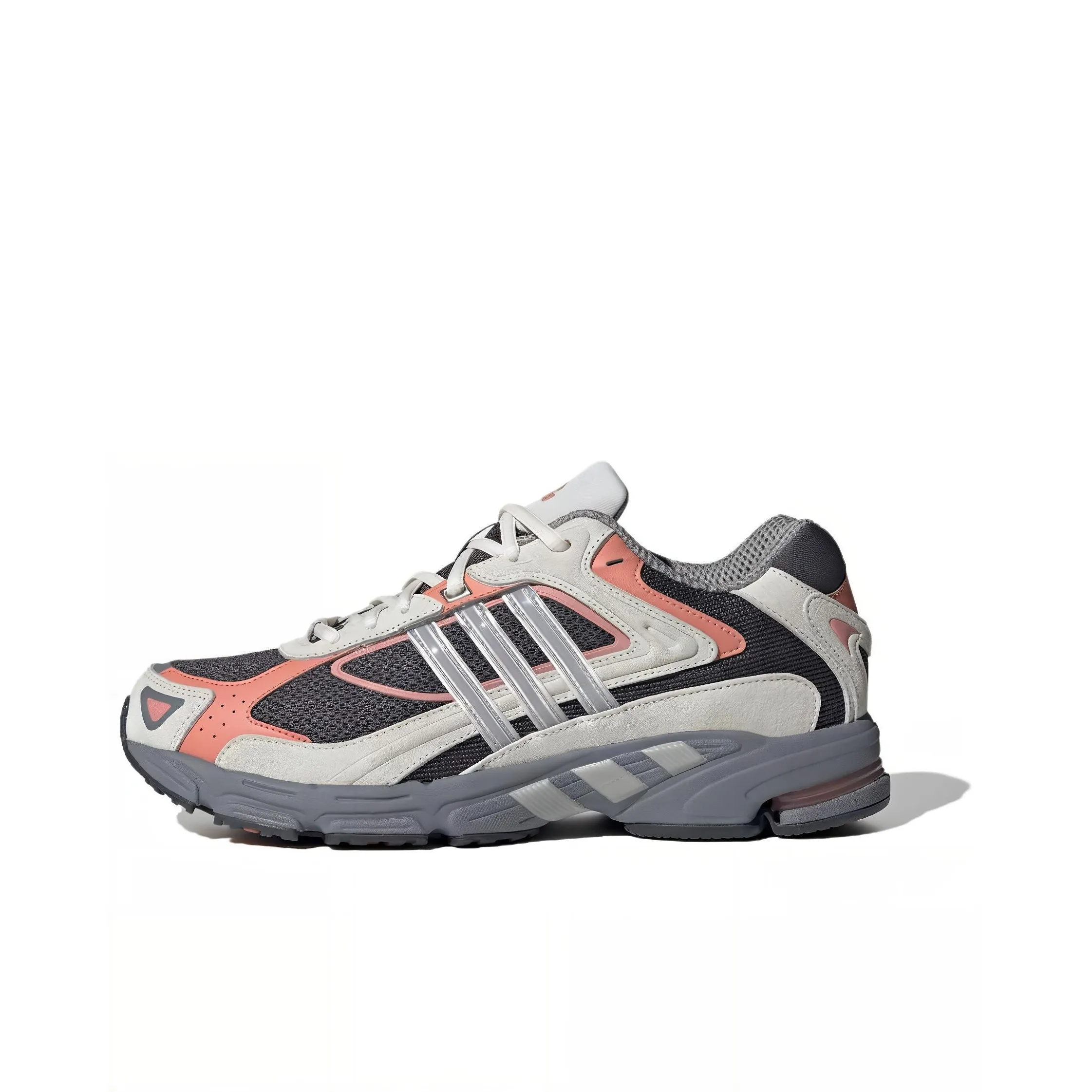 adidas originals Response Cl Амортизация и Дышащий Низкий Топ Беговые кроссовки Унисекс Серый Бежевый Красный