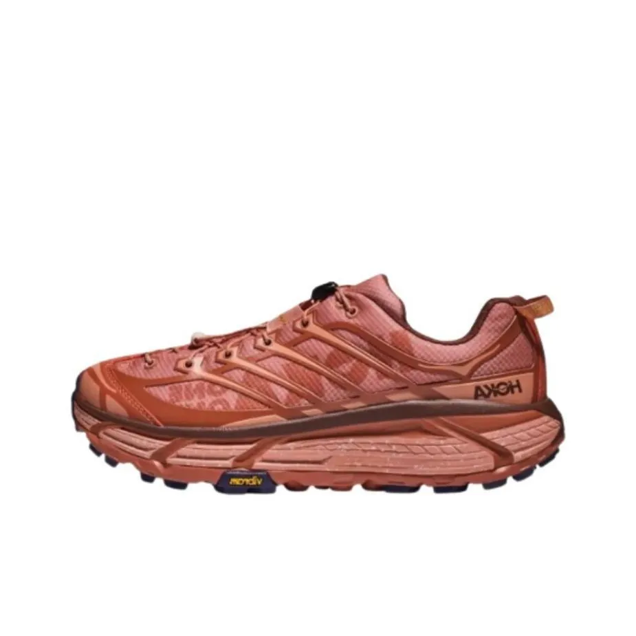 hoka one one one one speedgoat Mafate Three2 Hot Sauce Earthenware