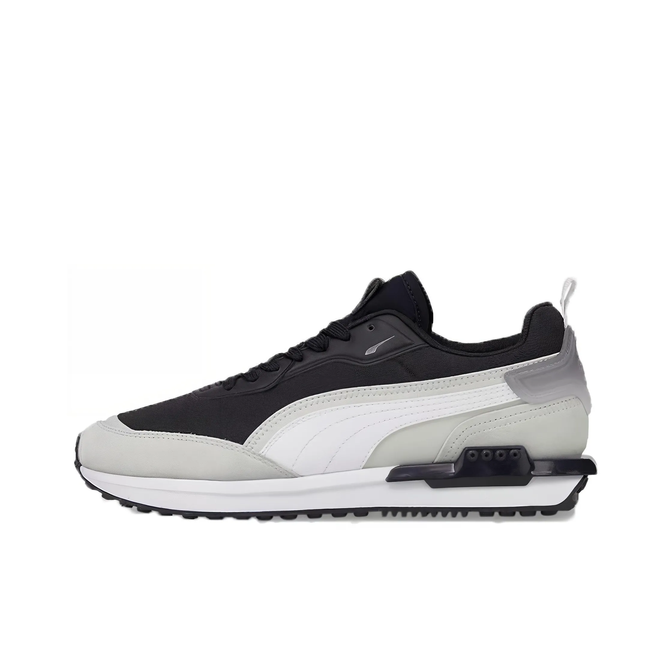 PUMA City Rider Gradient Lace Up 'Black Grey'
