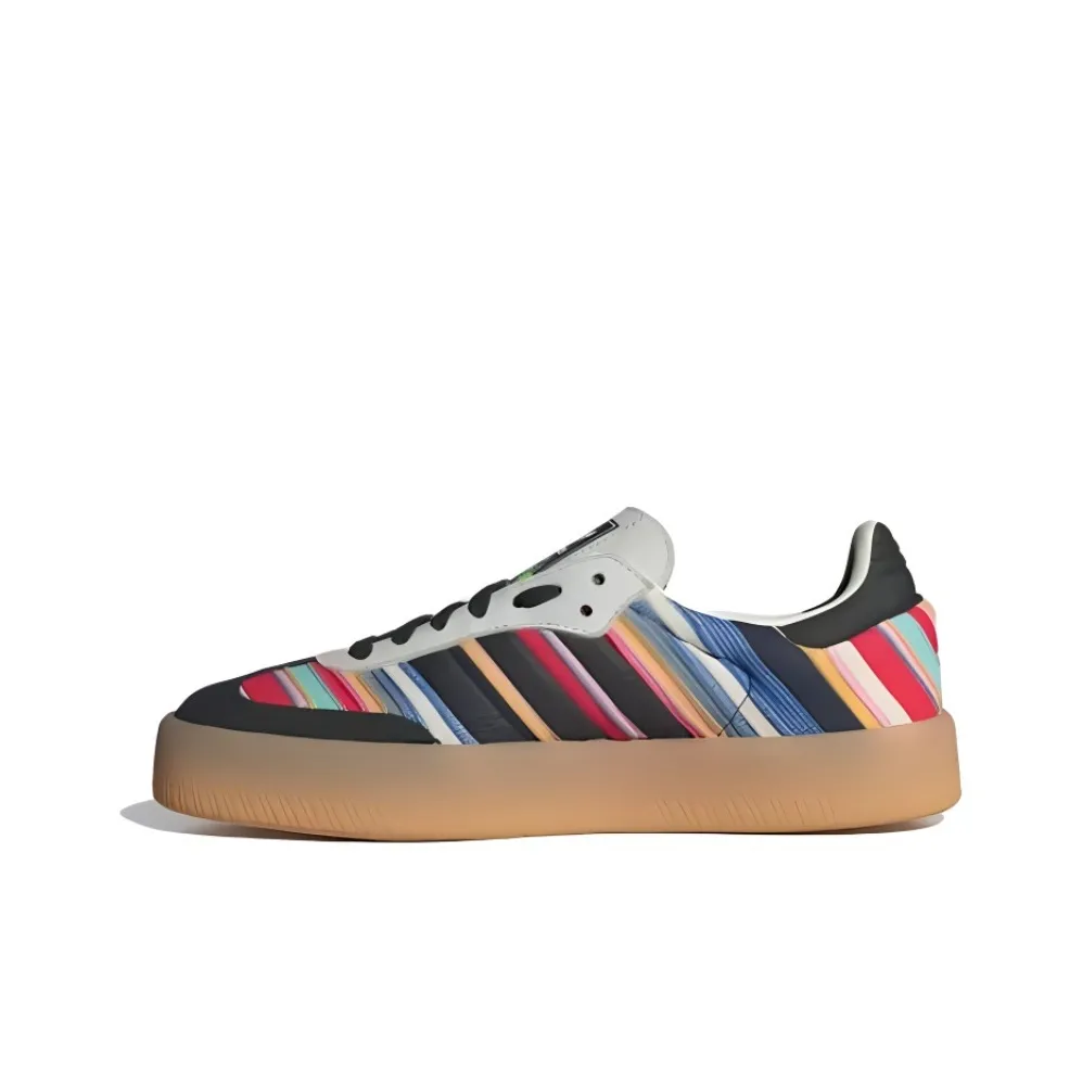 Kseniaschnaider X adidas originals Sambae "Black Multi Color Gum"