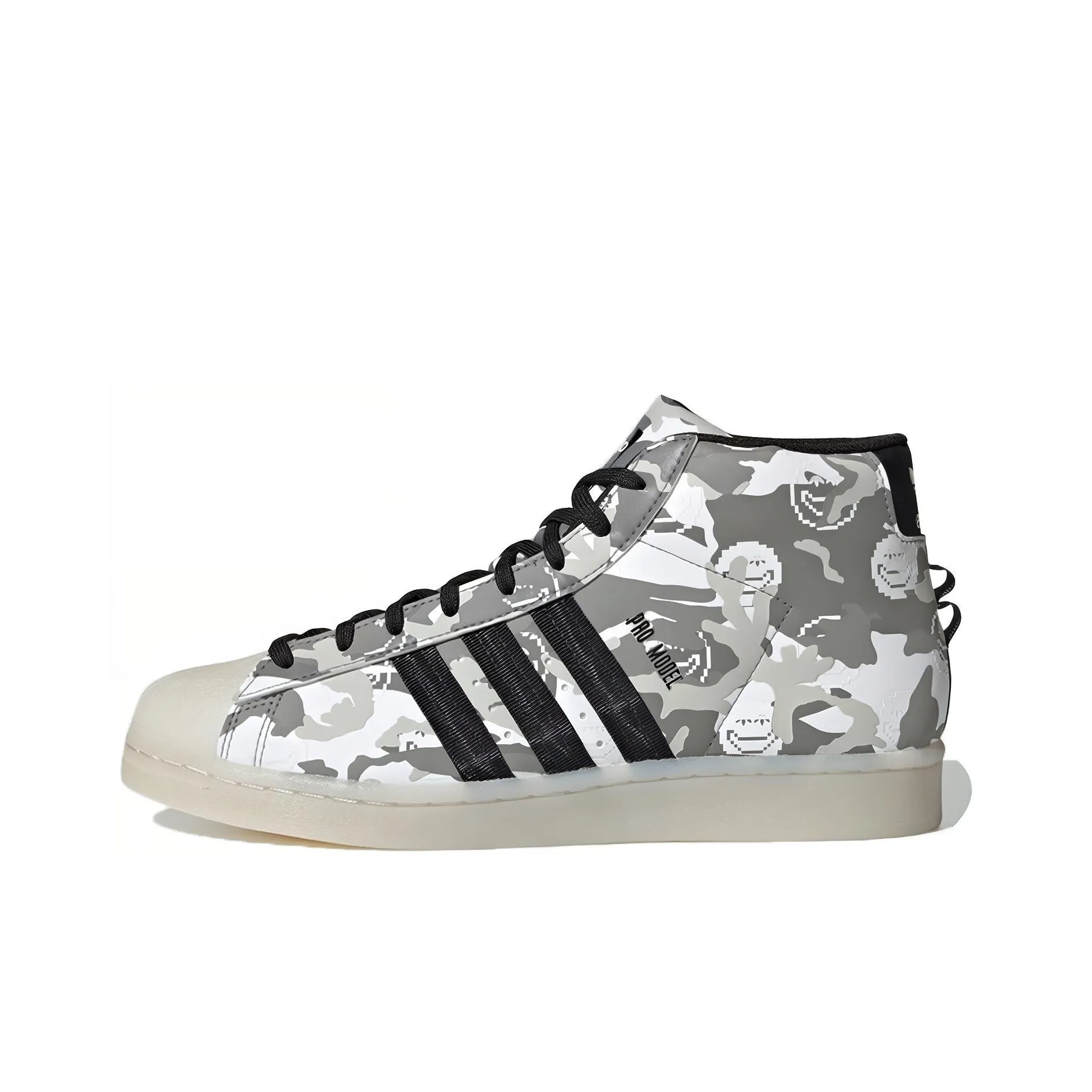 adidas and Originals Pro Model 'Black White Grey'