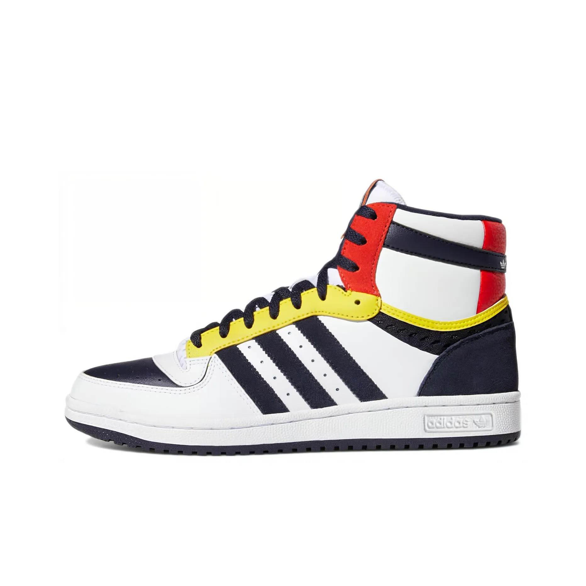 Adidas Originals TOP TEN RB Покрытие Slip-Resistant и Abrasion-Resistant Высокие Кроссовки для Скейтбординга Мужские