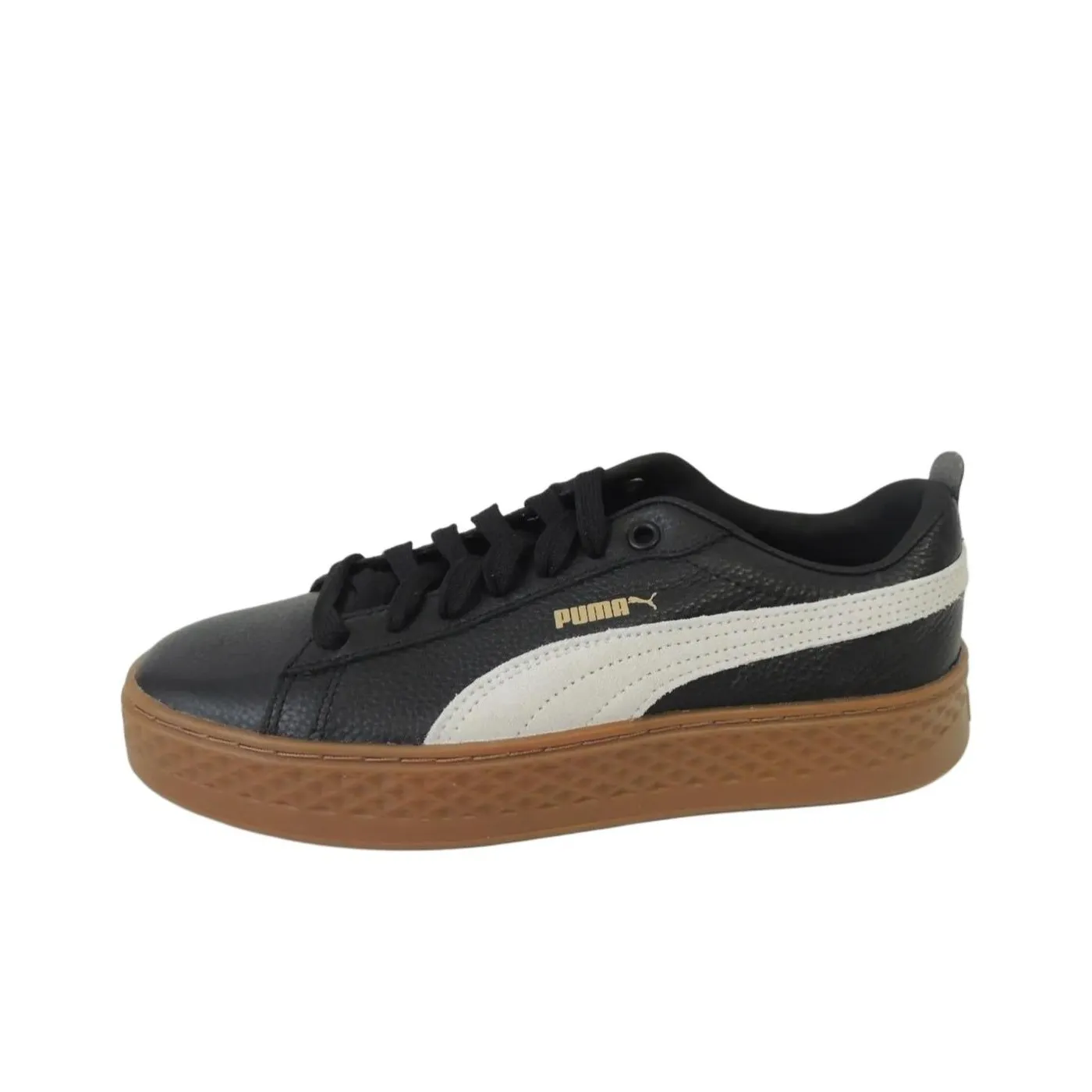 PUMA Smash Platform L Core Lightweight Low Top Скейтборд Кроссовки Женские Black
