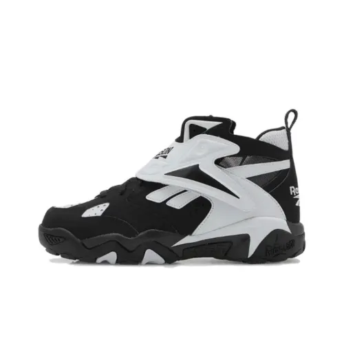 Reebok Preseason 94 Винтажные баскетбольные кроссовки MID Топ Черный/Белый Унисекс