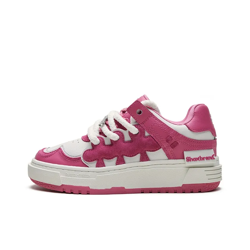 SHOOT BRAND Низкие кроссовки для скейтбординга унисекс розовые