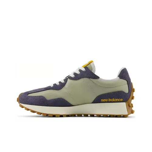 New Balance NB 327 Беговые кроссовки Низкие Сине-зеленые Унисекс