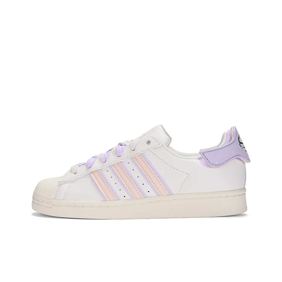 Adidas Originals Superstar 'White Purple Pink' Women's
