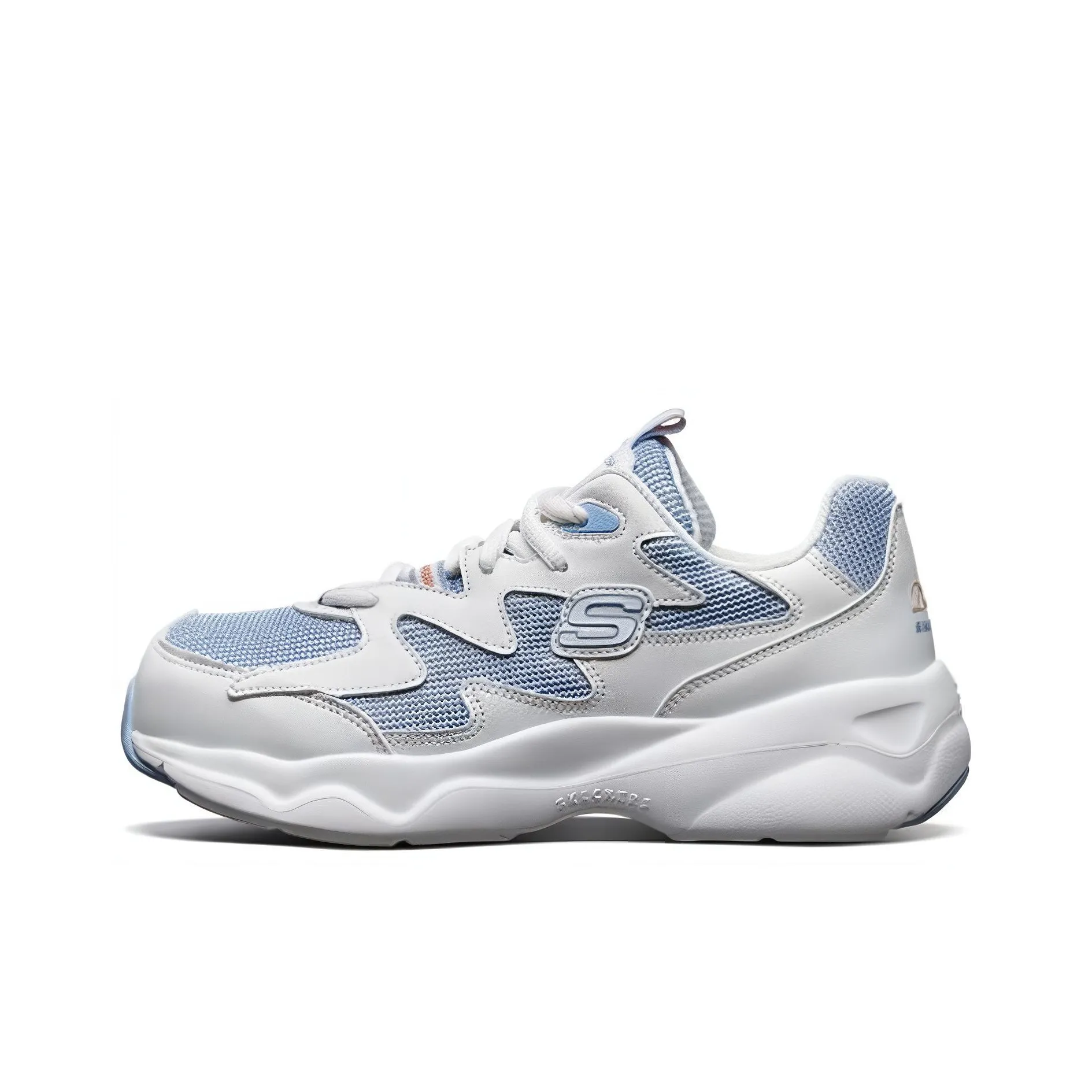Skechers D'LITES AIRY Низкий Топ Casual Женский Белый Синий