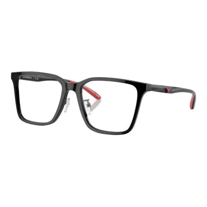 EMPORIO ARMANI Прямоугольные Оправы для Очков Мужские Черные