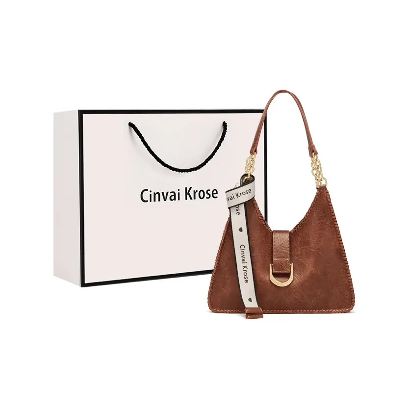 Simvay Clos ПУ (полиуретан) Сумка через плечо Тоут Портативный Тоут Сумка для покупок среднего размера Женская Коричневая