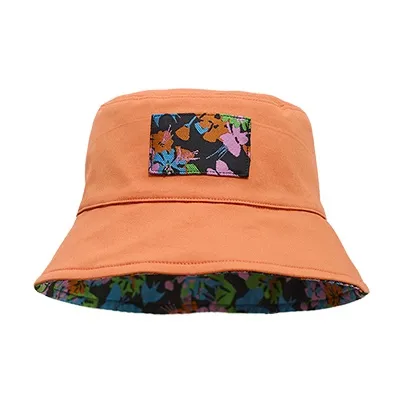 LOST PATTERN Хлопок Другой Шляпы ведра Женские Лососевый Розовый