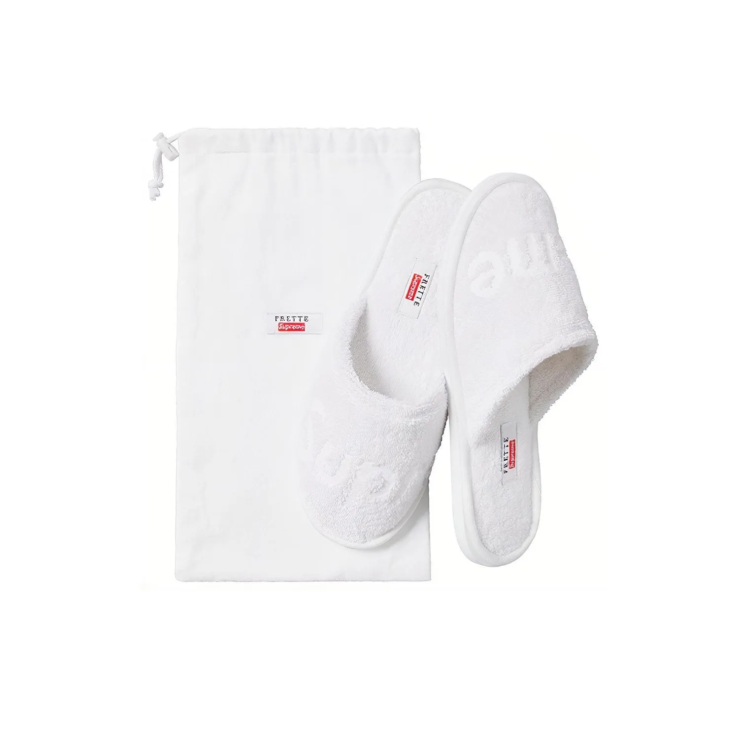Frette Slippers x Supreme Stylish Sandal Unisex White