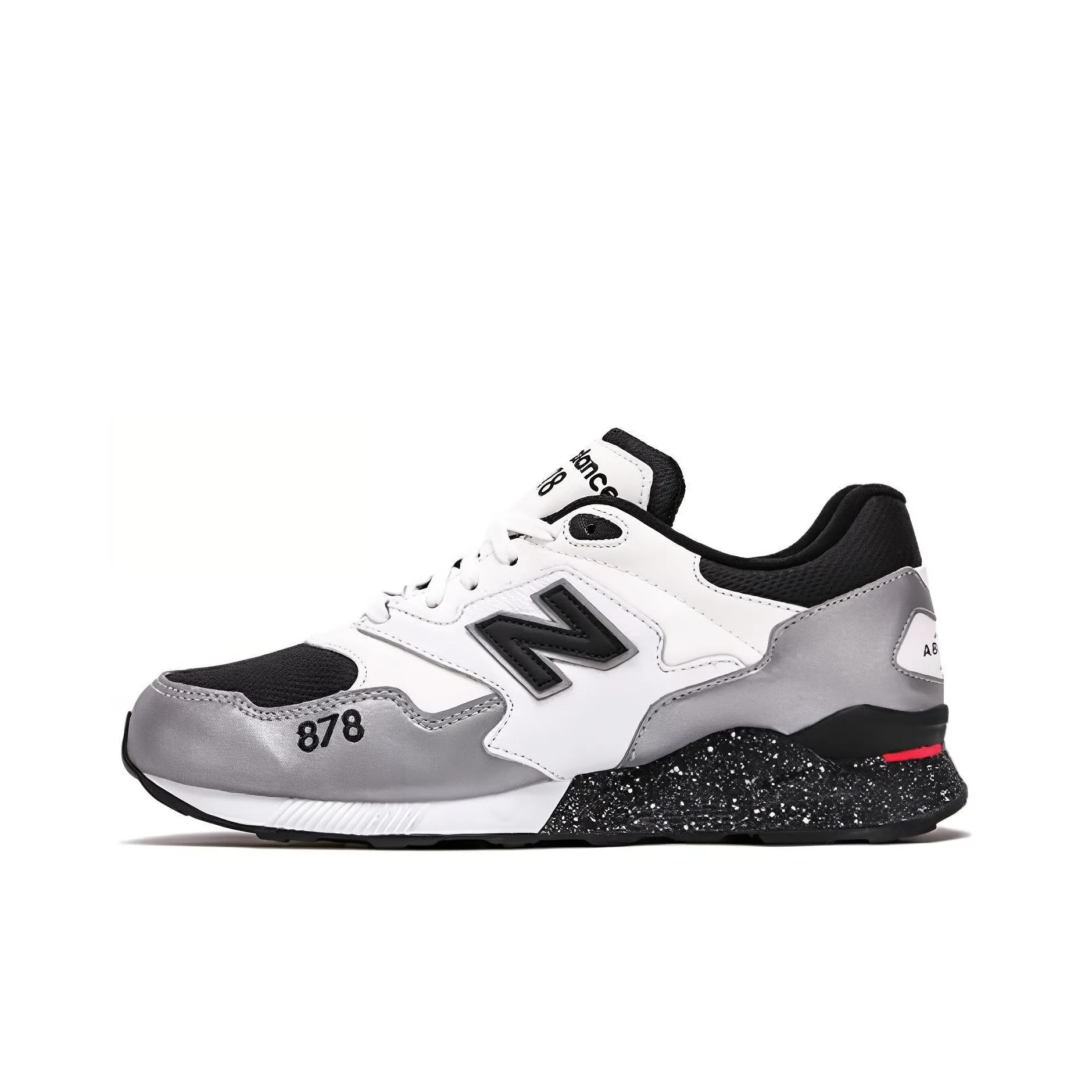 New Balance 878 White Black Navy