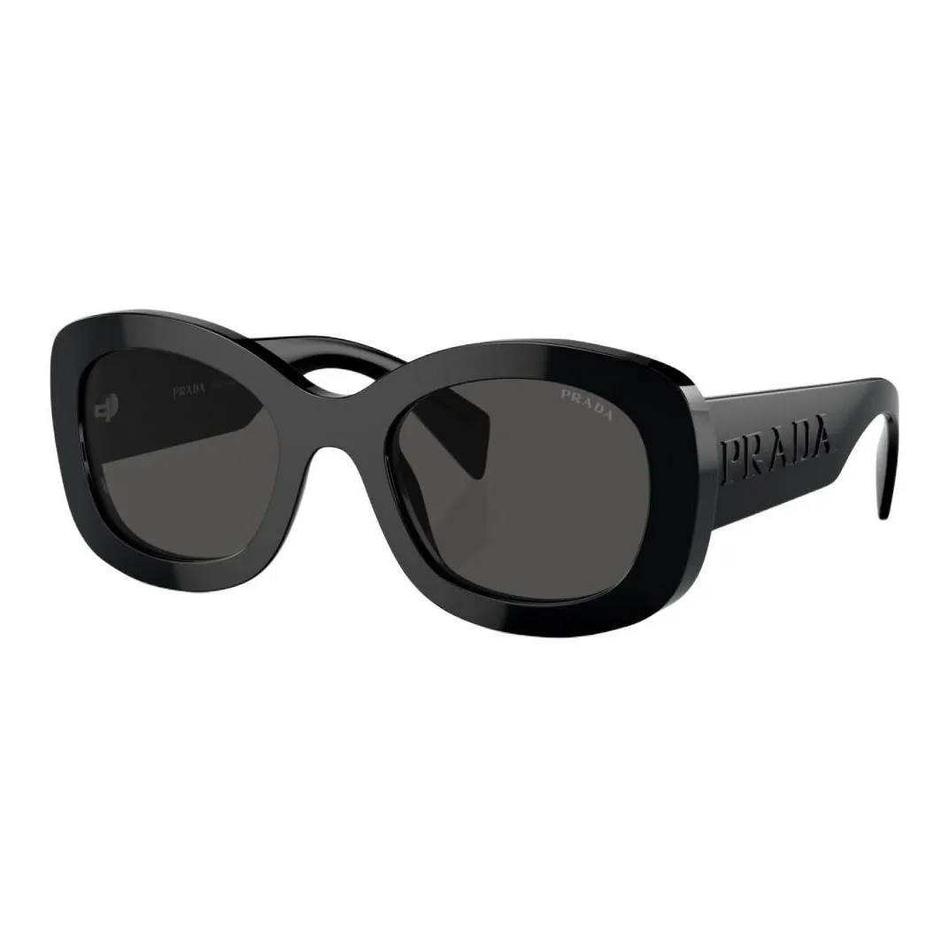 PRADA Oval Frame Sunglasses