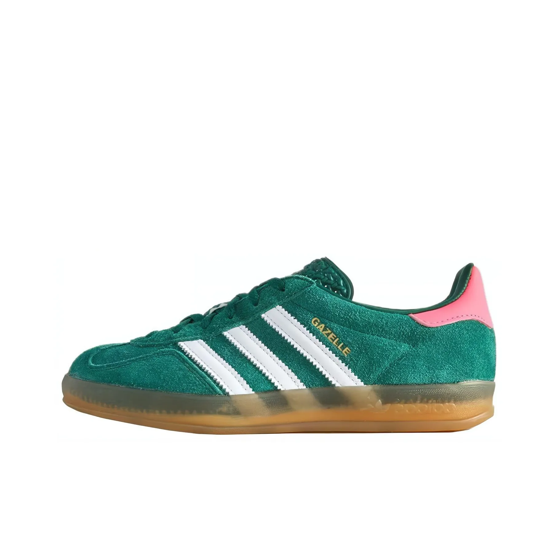 Adidas aras Gazelle Indoor Collegiate Green Lucid Pink Women's