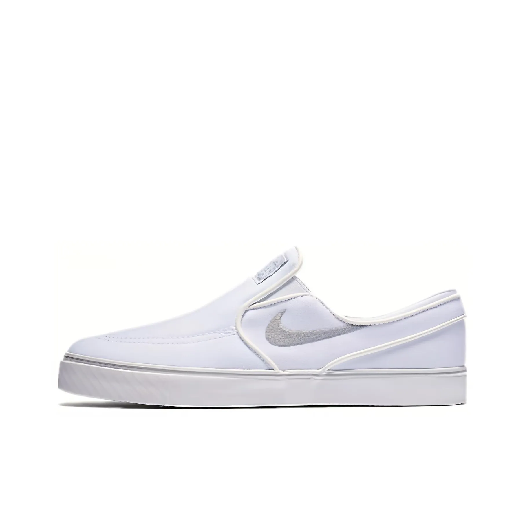 Nike SB Zoom Stefan Janoski Устойчивый к истиранию Дышащие Низкие Кроссовки для скейтбординга Мужские Белые