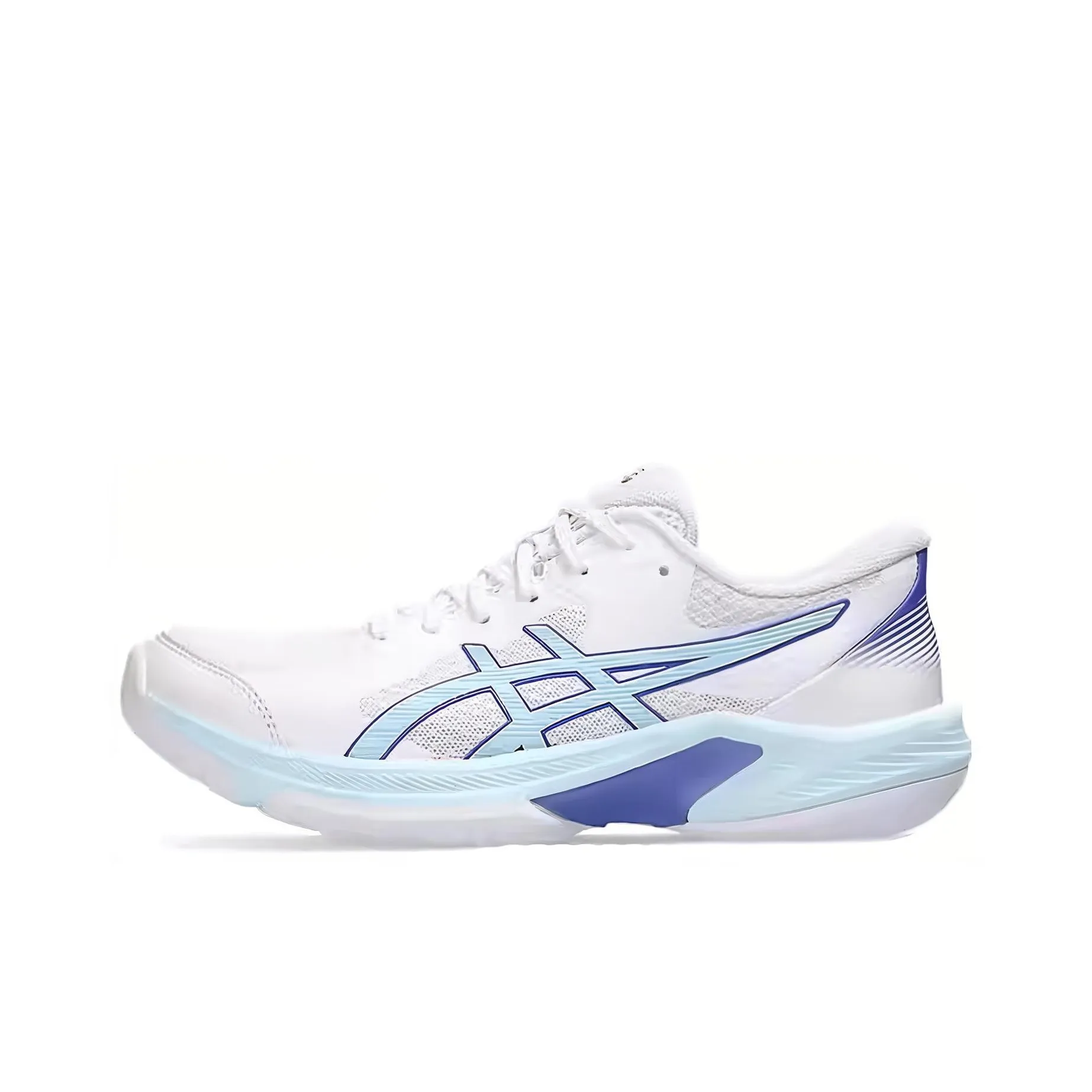 Asics Beyond FF Амортизация Дышащий Легкий Низкий Топ Бадминтон Обувь Женская Белый Циановый