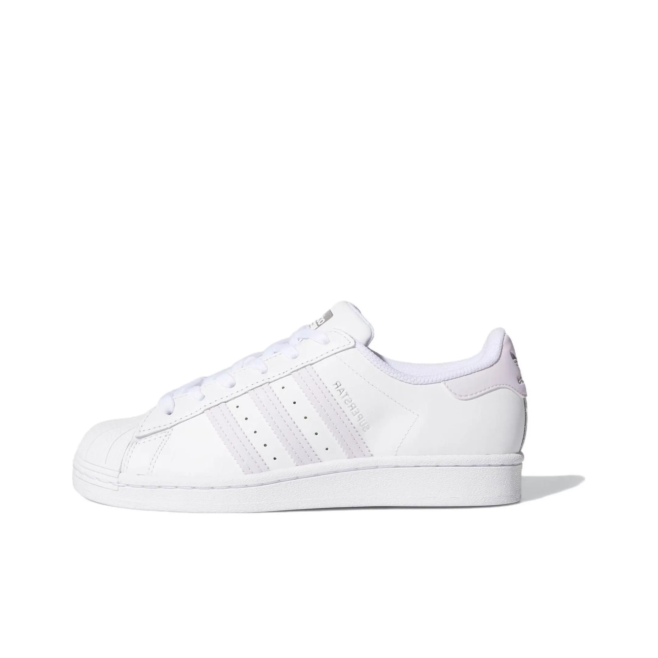 Adidas Superstar White Purple Tint Women's