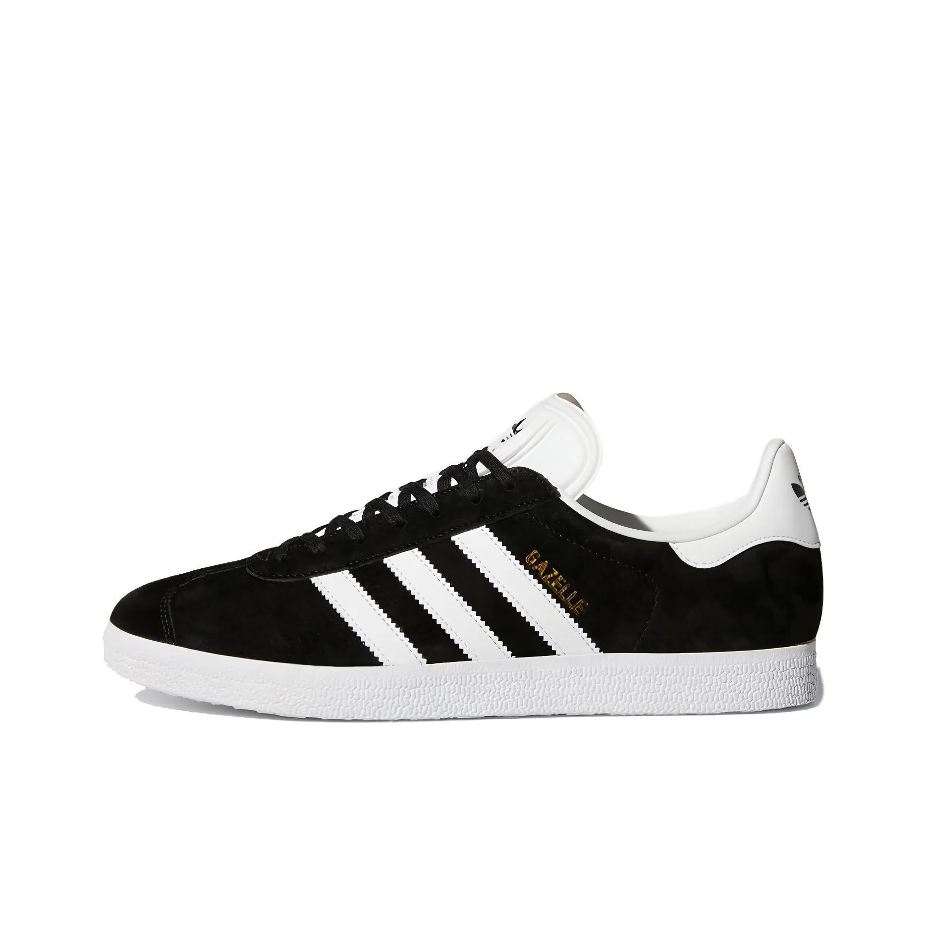 Adidas Gazelle Core Black Cloud White Gold
