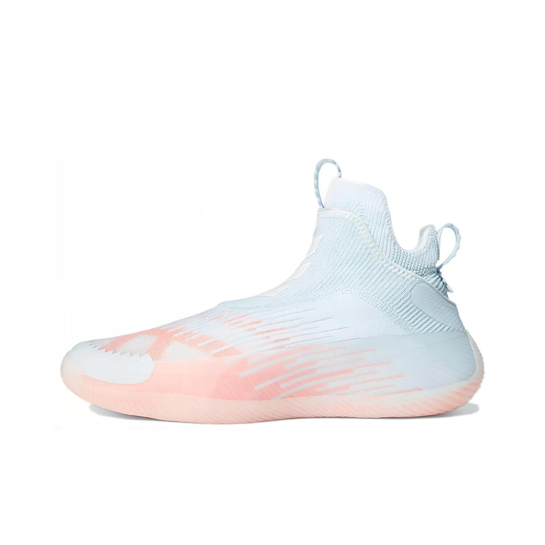 Adidas N3xt L3V3L Futurenatural Slip-resistant And Breathable MID Top Vintage Basketball Shoes Men's Blue Pink