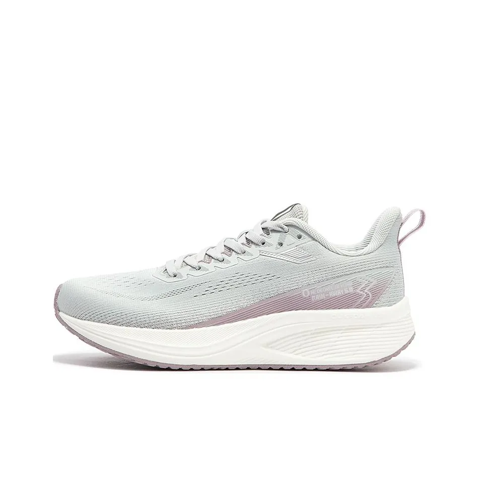 361° Амортизация Легкий Низкий Топ Беговые кроссовки Женские Серый Фиолетовый