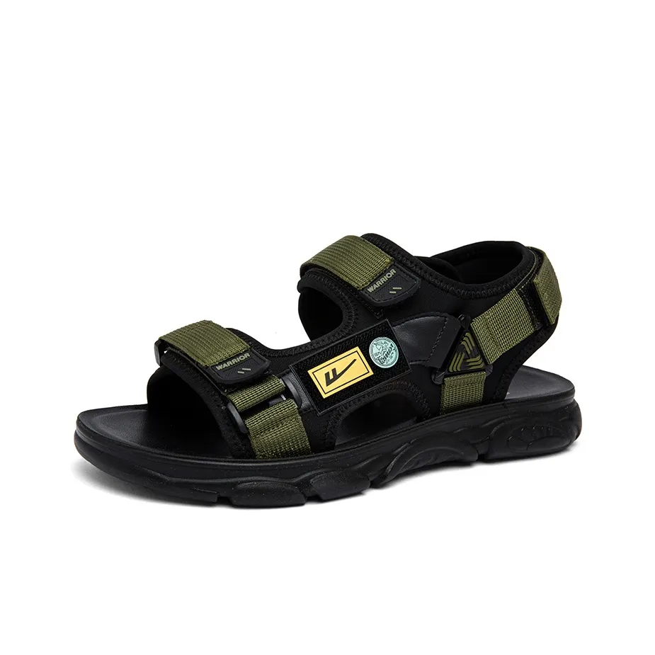 Warrior Casual Chef Shoes Beach Sandals Men's Army Green/Black