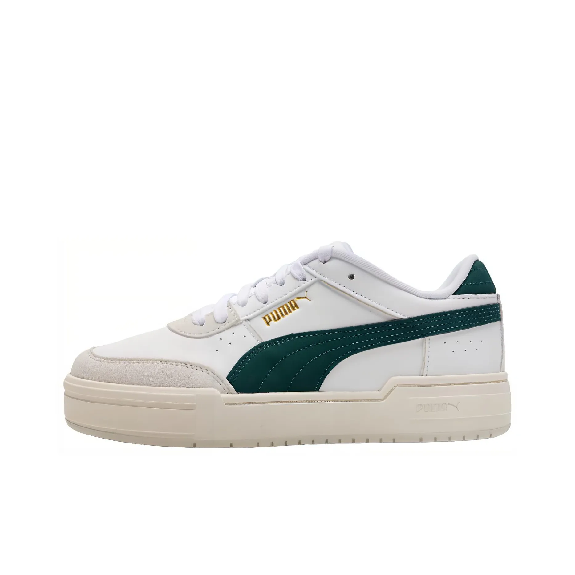 PUMA Ca Pro Устойчивые к истиранию Дышащие Низкие Кроссовки для скейтбординга Унисекс Белые