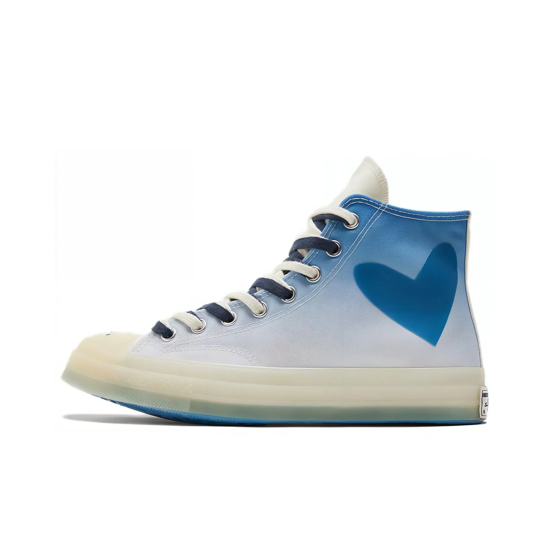 Converse 1970s Chuck Taylor All Star High Top Canvas Shoes Unisex Blue