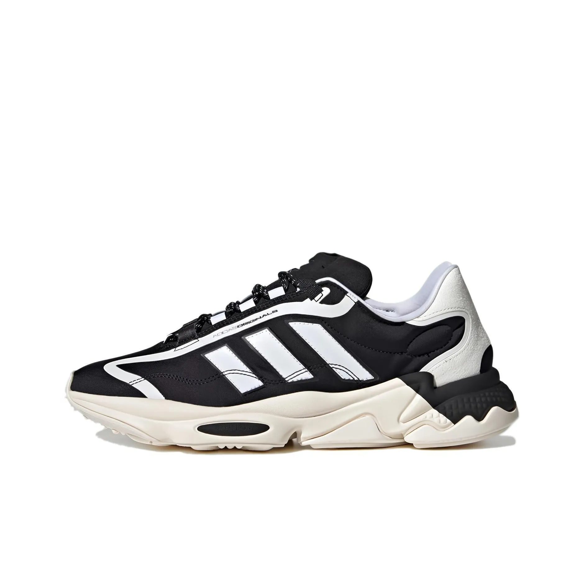 Adidas Originals Ozweego Pure Shock Absorbers Slip-resistant Low Top Casual Unisex Black Adidas Originals Ozweego Pure Shock Absorbers Низкий топ противоскользящий унисекс черный