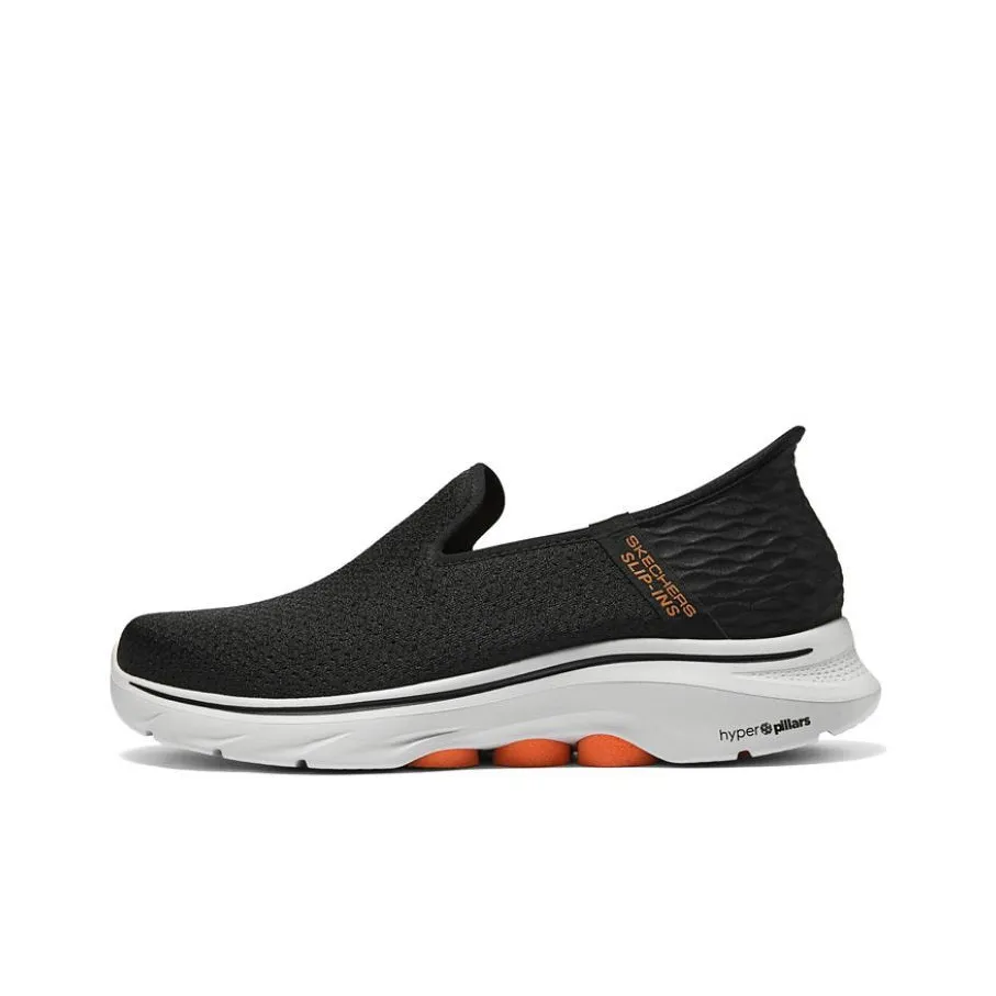 Skechers GO WALK 7 Дышащий и Легкий Низкий Топ Casual Мужской Черный