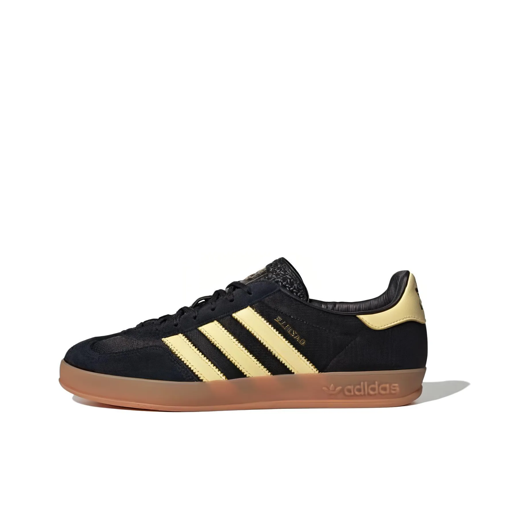 Adidas Originals Gazelle Abrasion Resistant Низкие Кроссовки для скейтбординга Унисекс Черные