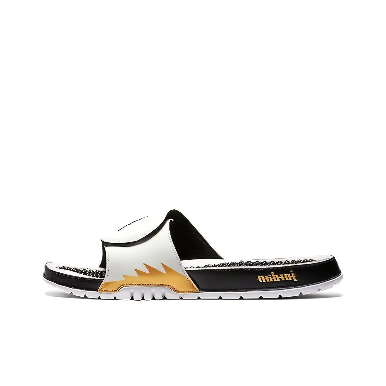 Air Jordan Hydro 5 Retro Slide 'White Metallic Gold'