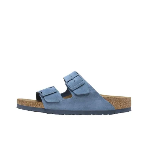 Birkenstock Arizona Soft Footbed Слипоны Синий Унисекс