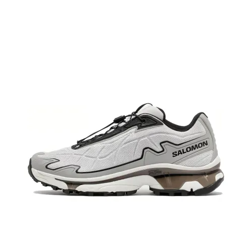 SALOMON XT Сланец Улучшенная Уличная обувь Низкий Топ Белый серебристый Унисекс