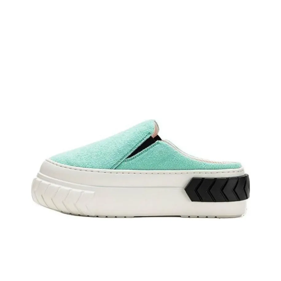 Both Tyres Slip Resistant Closed Toe Slippers Women's