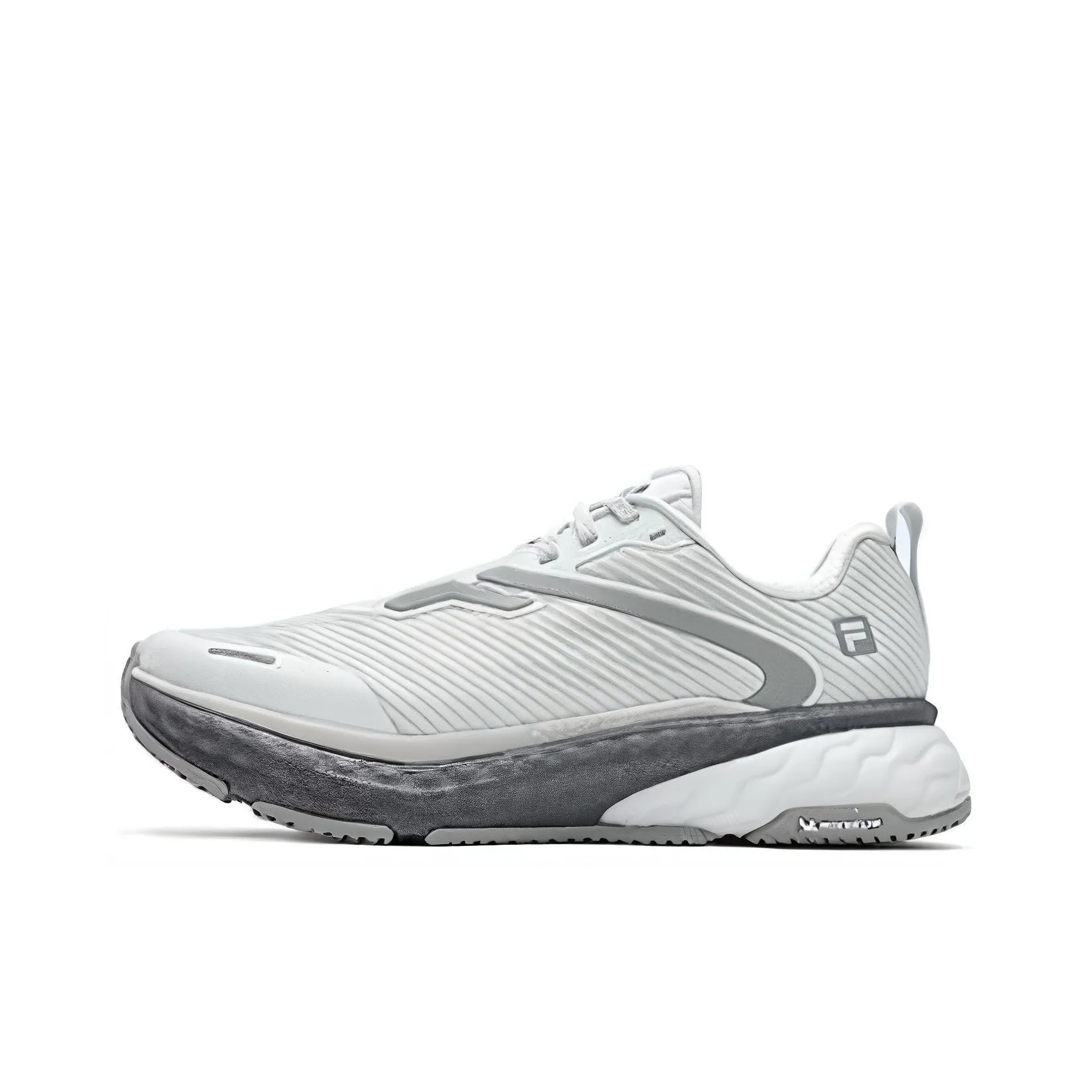FILA SPD CHEETAH Low Top Casual Running Shoes Men's White Gray