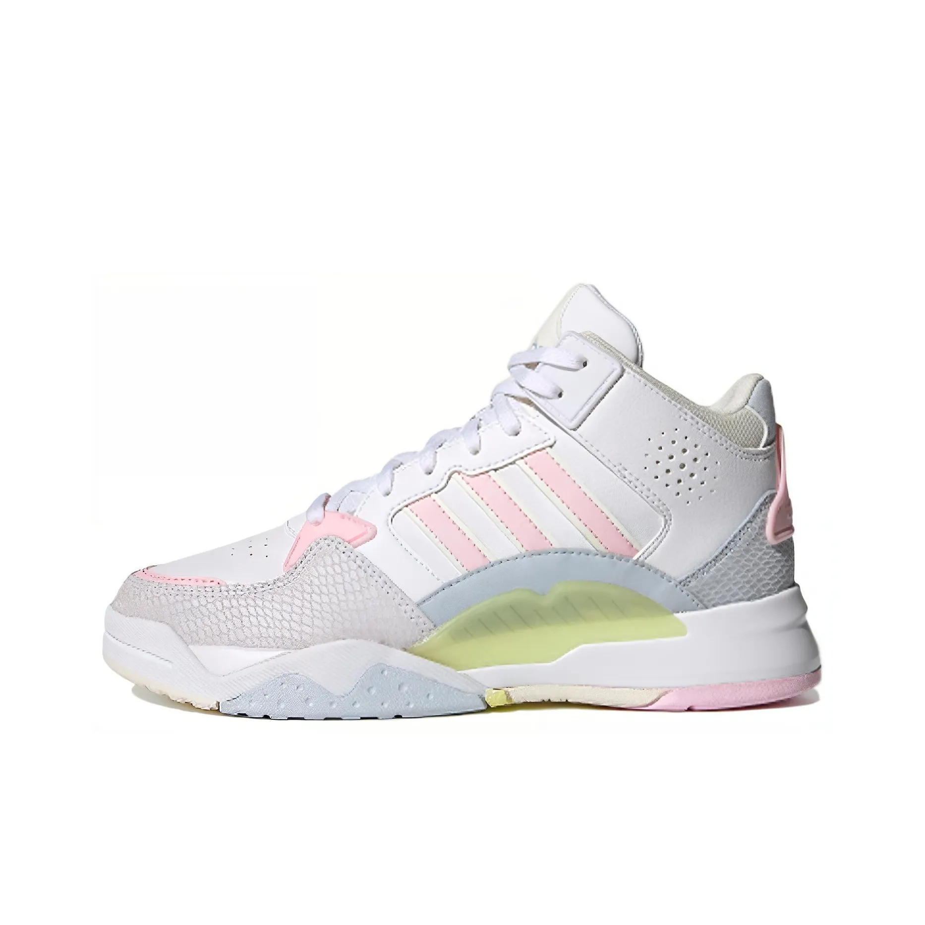 Adidas Neo 5th Quarter 'White Pink Yellow' Women's